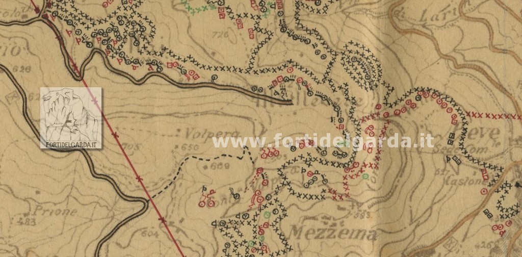 Caposaldo in caverna Mezzema